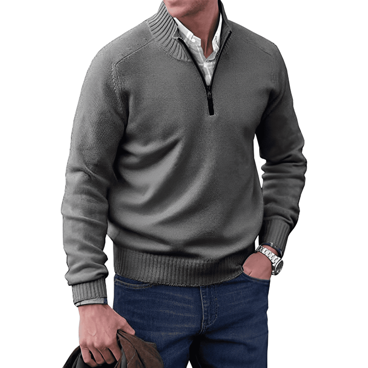 Nicolas | Elegant Zip Sweater