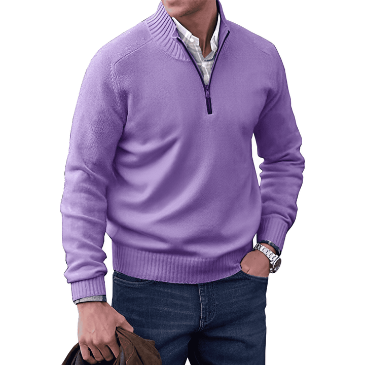 Nicolas | Elegant Zip Sweater