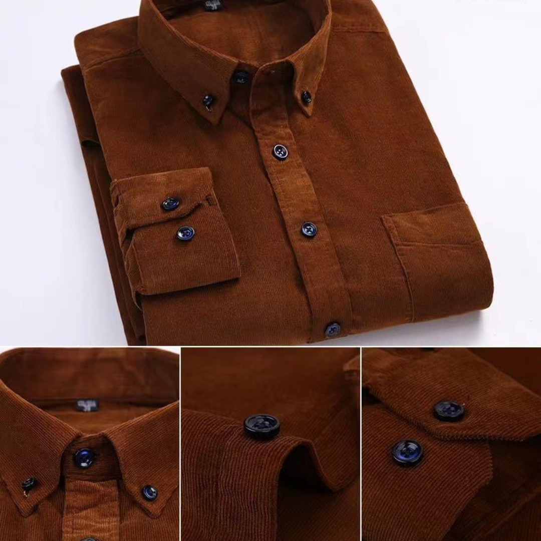 Monte | Corduroy Shirt(Long sleeve)