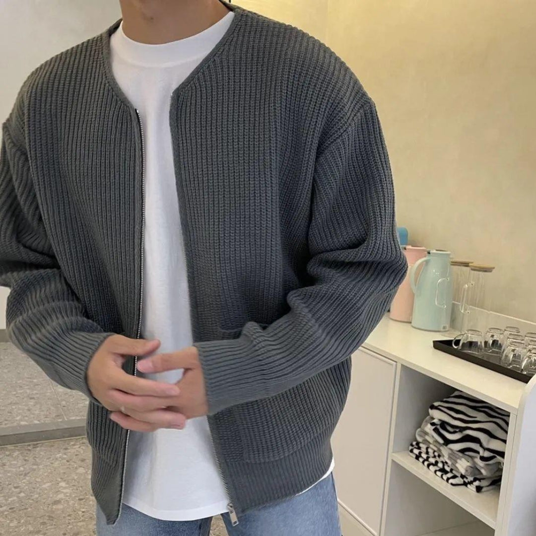 DANIELE | Refined Men's Zip Sweater