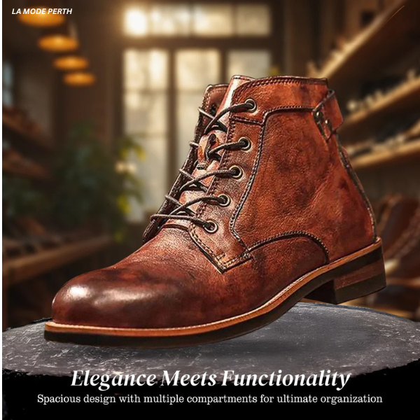 Marko | Classic retro leather boots