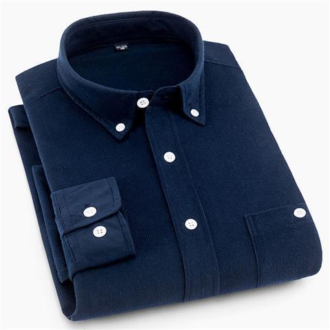 Cotton Corduroy Shirt Long Sleeve