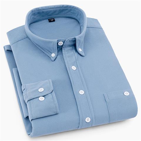 Cotton Corduroy Shirt Long Sleeve