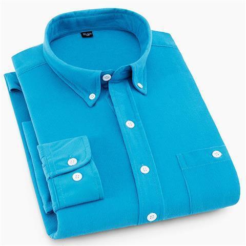 Cotton Corduroy Shirt Long Sleeve