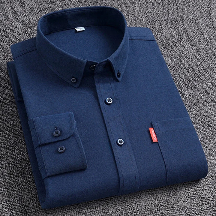 Mar|  Long Sleeve Shirt – 100% Cotton