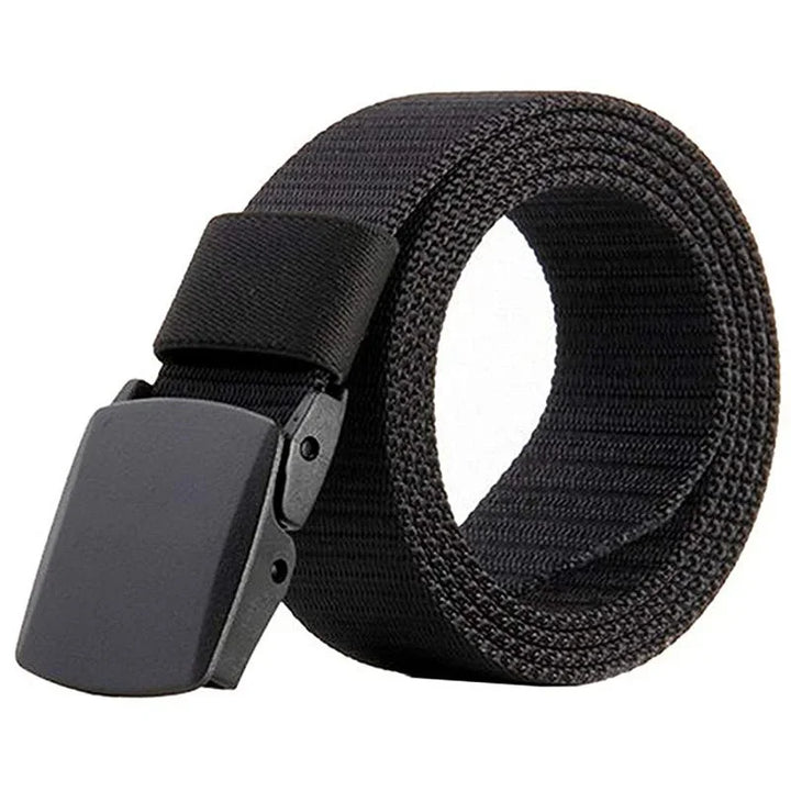 Unisex Automatic Buckle Canvas Belt
