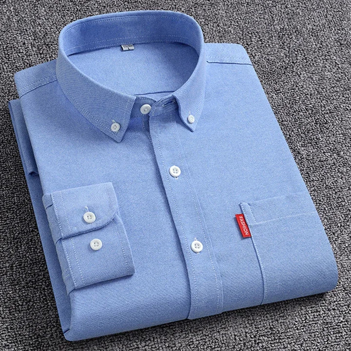 Mar|  Long Sleeve Shirt – 100% Cotton