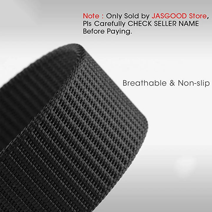 Unisex Automatic Buckle Canvas Belt
