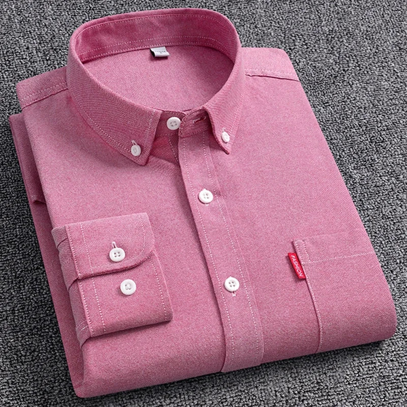 Mar|  Long Sleeve Shirt – 100% Cotton