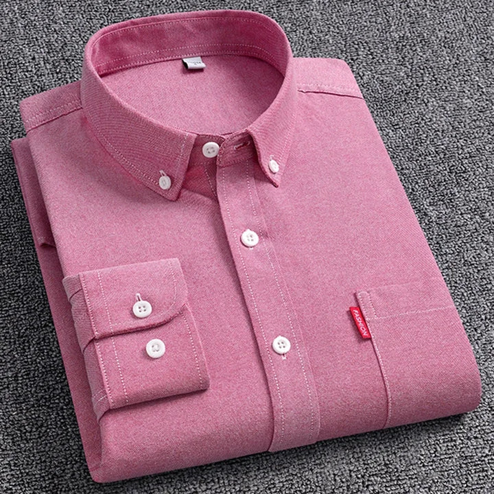 Mar|  Long Sleeve Shirt – 100% Cotton