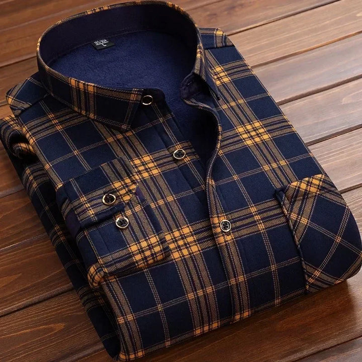 Metro|Men's  Flannel Plaid Shirt