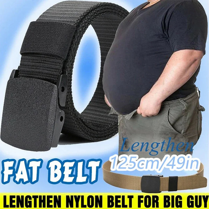 Unisex Automatic Buckle Canvas Belt