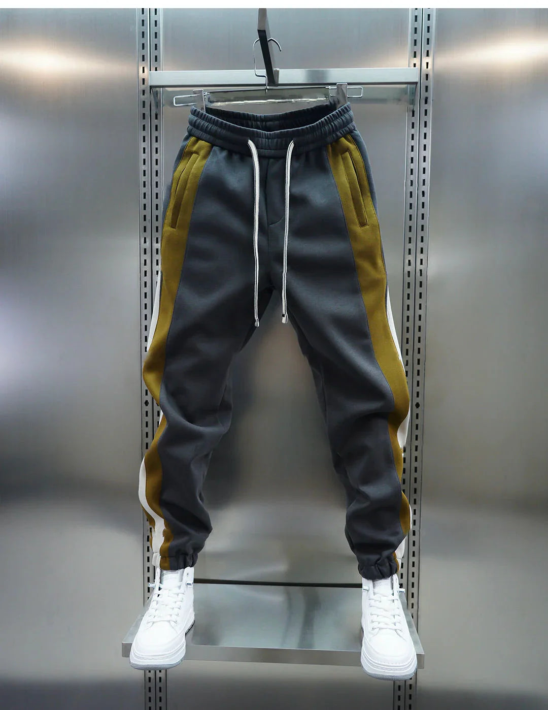 Laurent™ | Trendy Pants with Contrasting Stripes