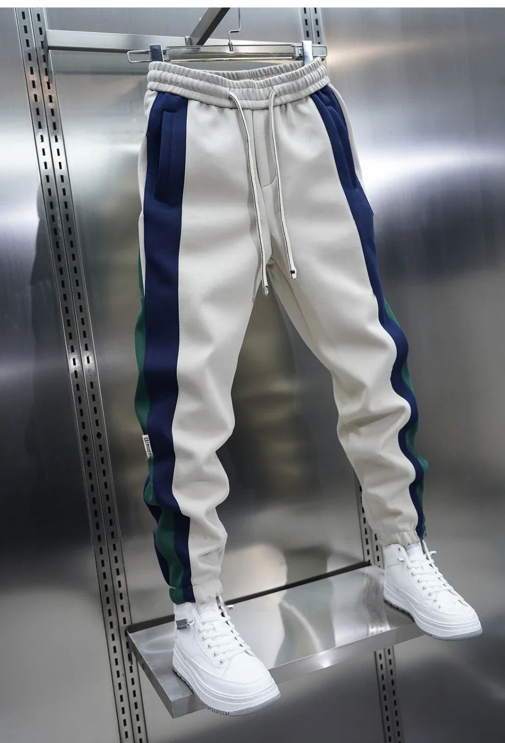 Laurent™ | Trendy Pants with Contrasting Stripes