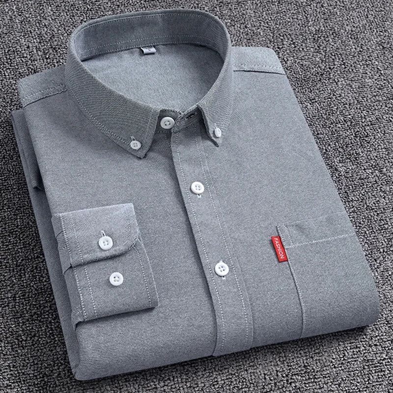 Mar|  Long Sleeve Shirt – 100% Cotton