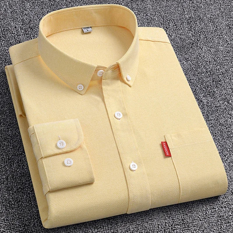 Mar|  Long Sleeve Shirt – 100% Cotton