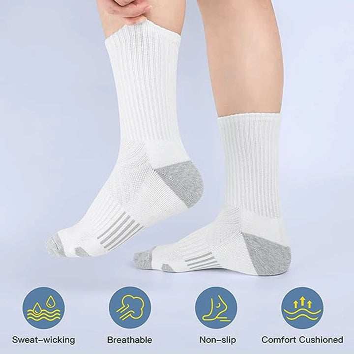 5 Pairs Men's Athletic Socks