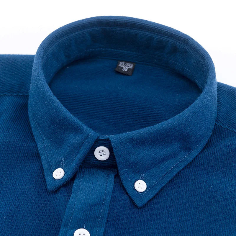 Cotton Corduroy Shirt Long Sleeve
