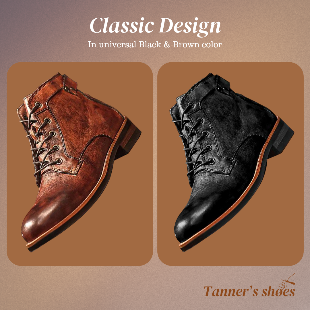Marko | Classic retro leather boots