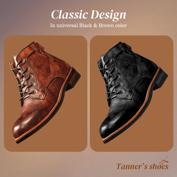 Marko | Classic retro leather boots