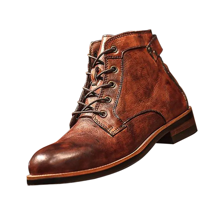 Marko | Classic retro leather boots