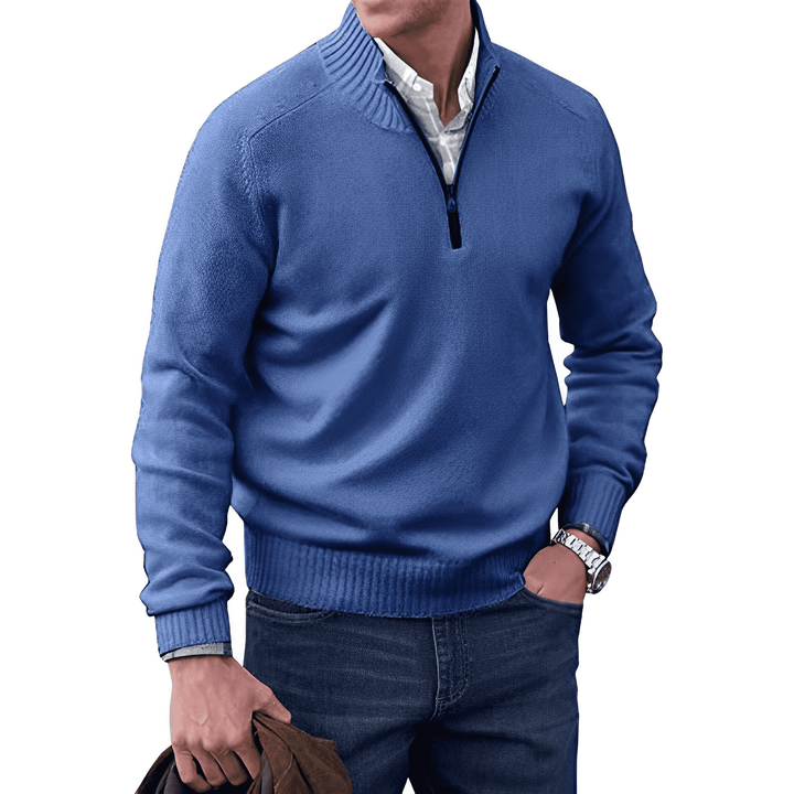 Nicolas | Elegant Zip Sweater