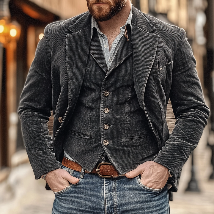 Adam | Vintage Blazer and Waistcoat