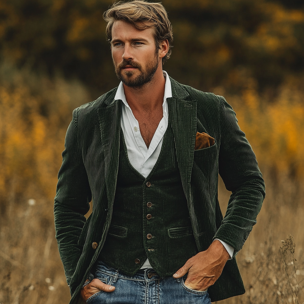 Adam | Vintage Blazer and Waistcoat