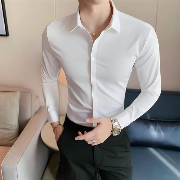 Jay| Muscle-fit Knit Shirt