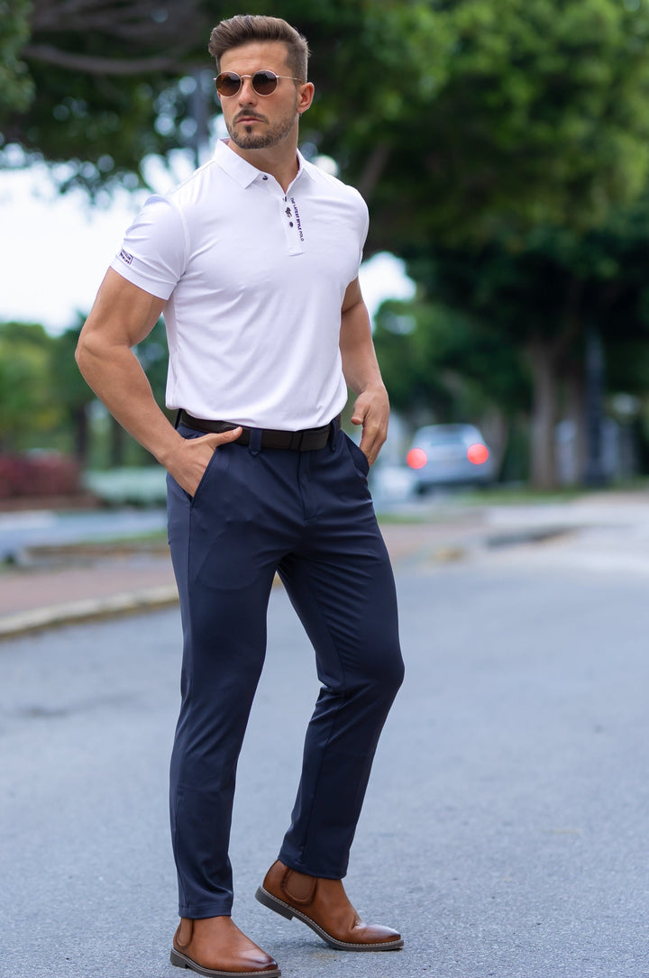 Veneto: Muscle fit polo shirt