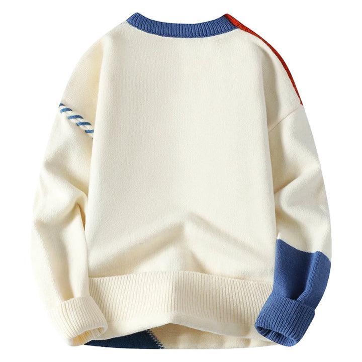 SANDRO| Patchwork Sweater