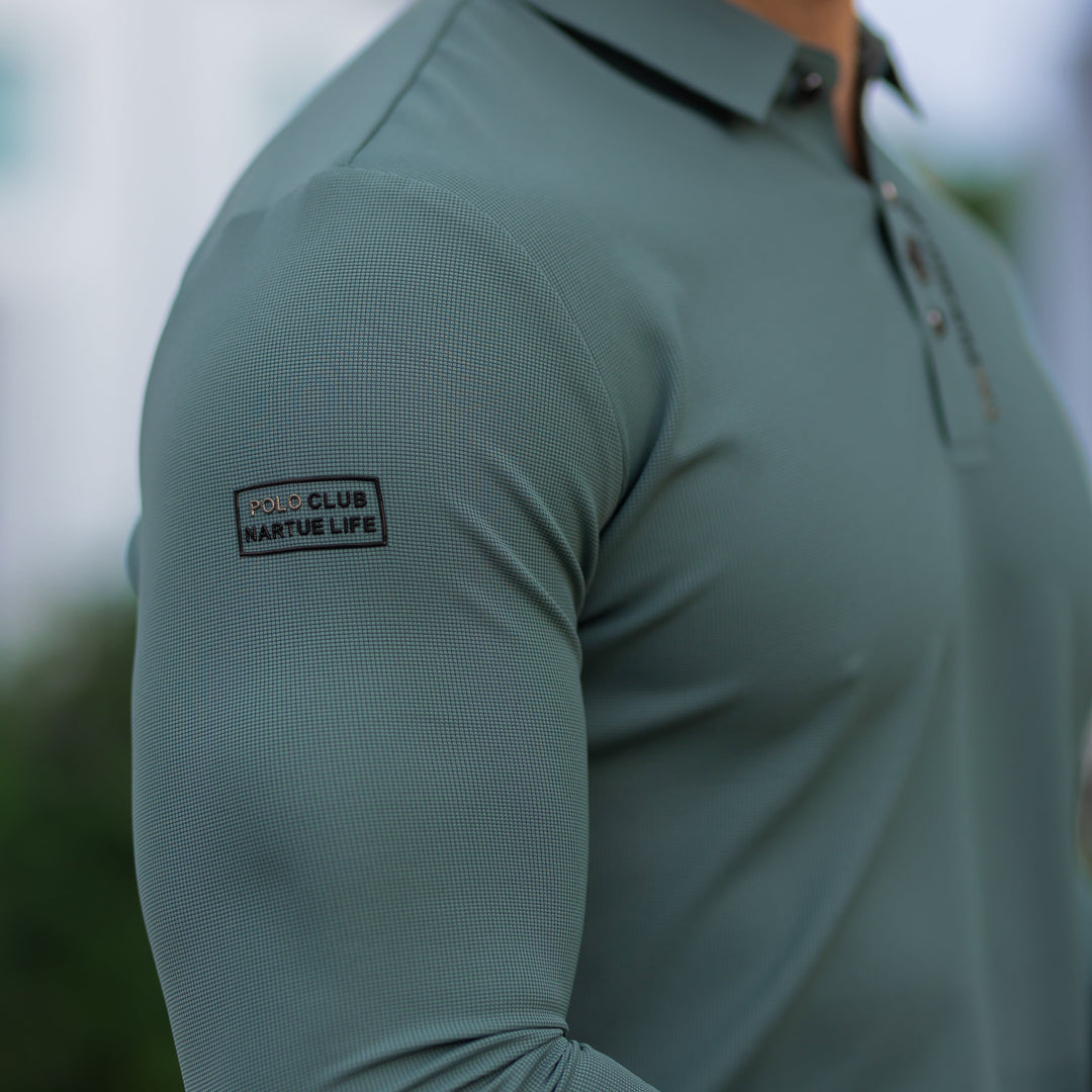 Cavaliere LS -Wrinkle-free  polo