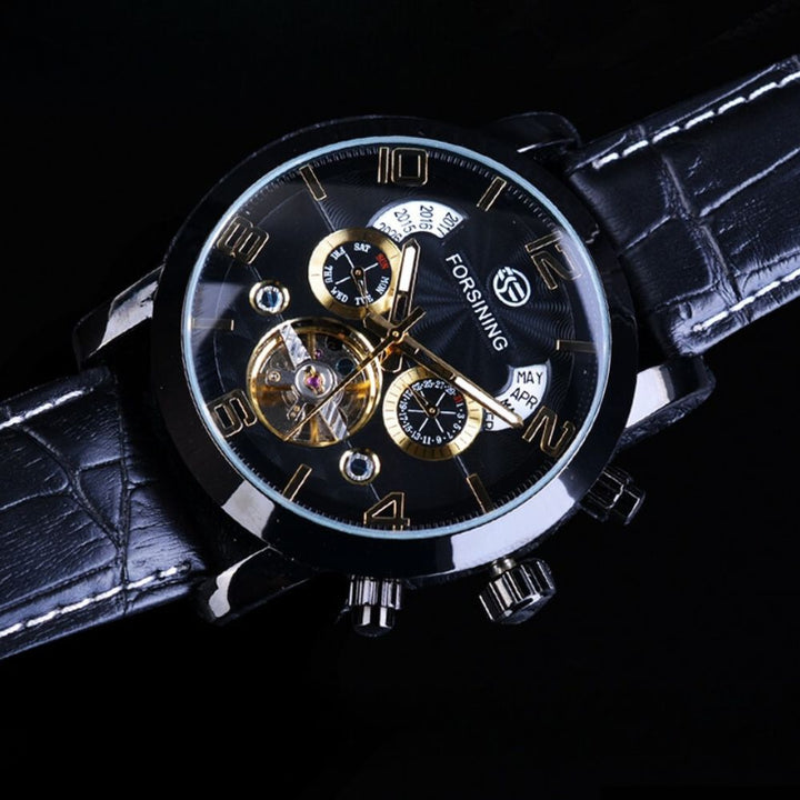 Luxury Tourbillon Automatic Mechanical Watch