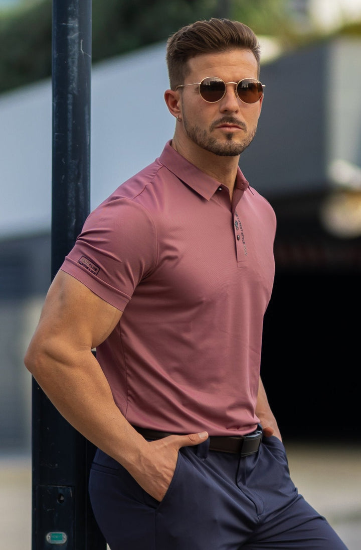 Veneto: Muscle fit polo shirt