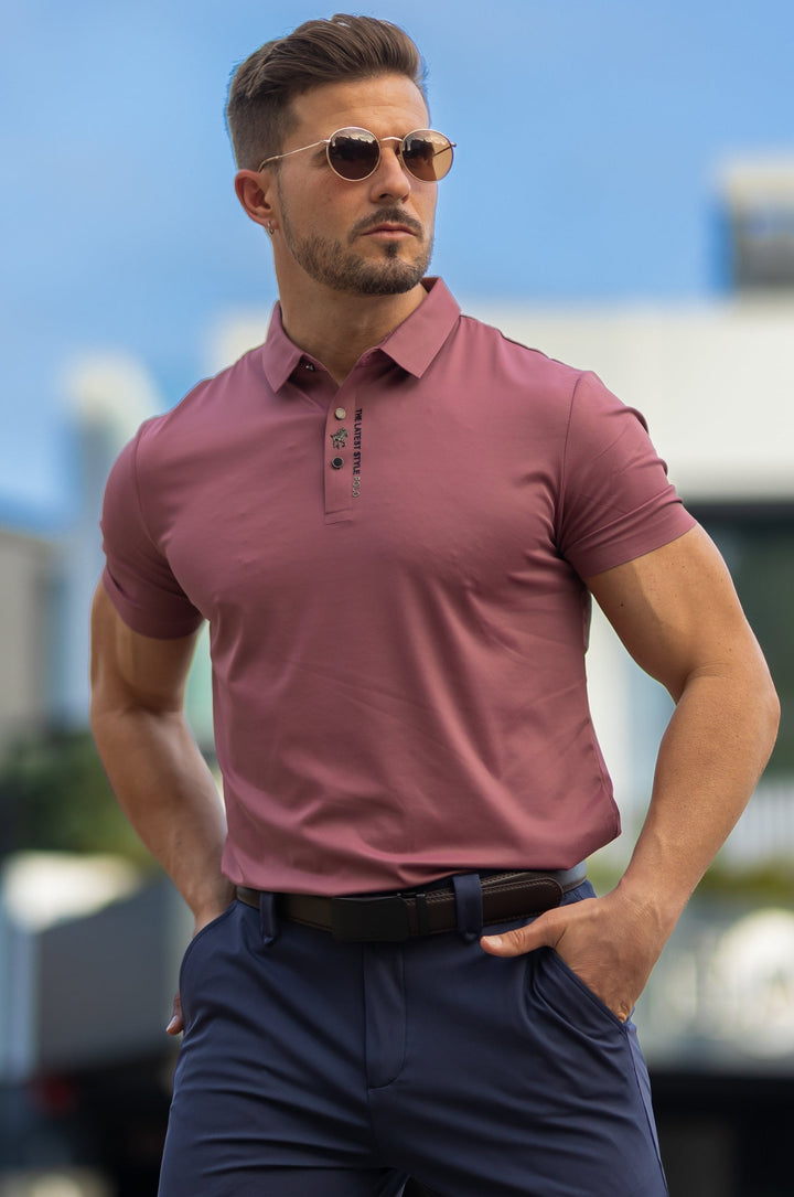 Veneto: Muscle fit polo shirt