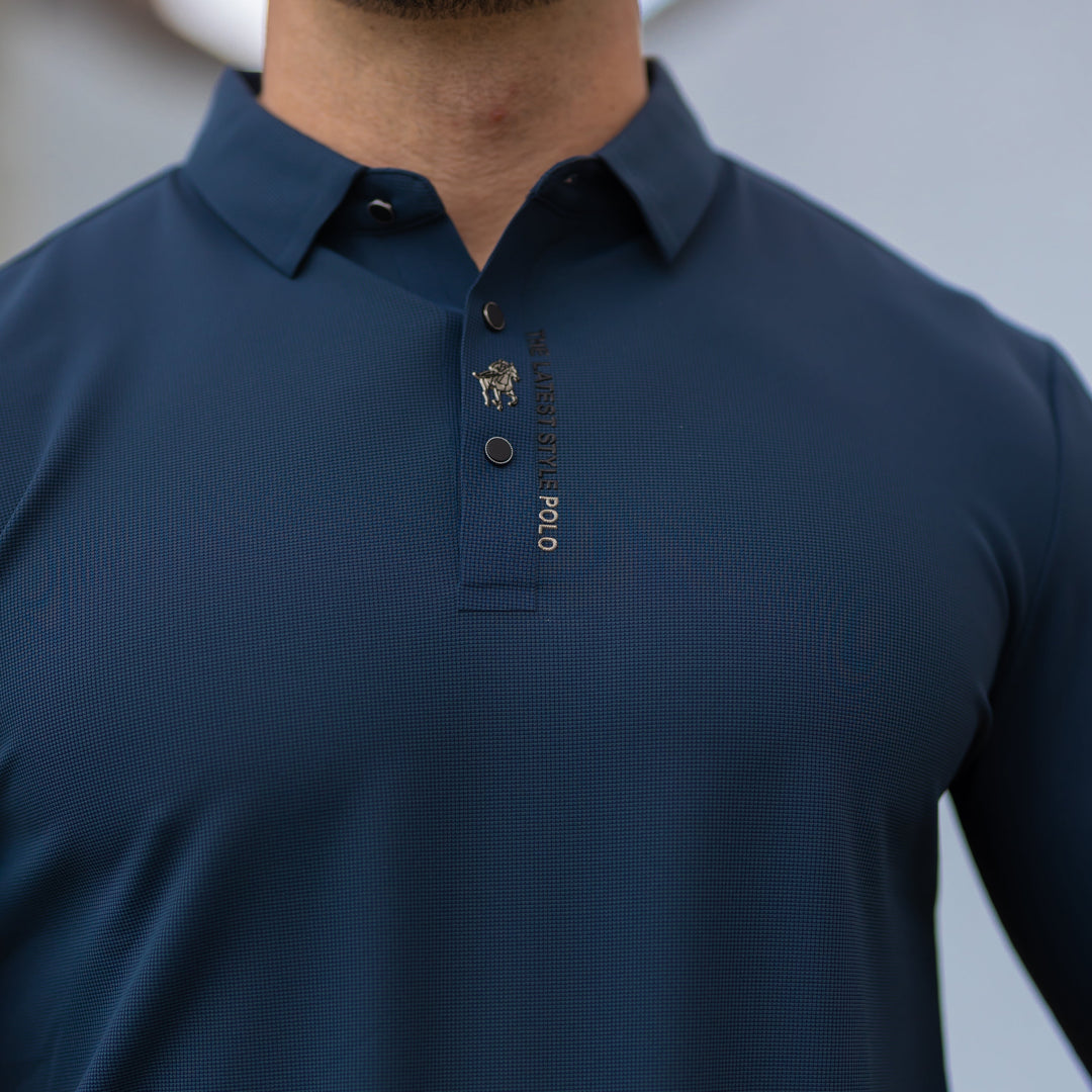 Cavaliere LS -Wrinkle-free  polo