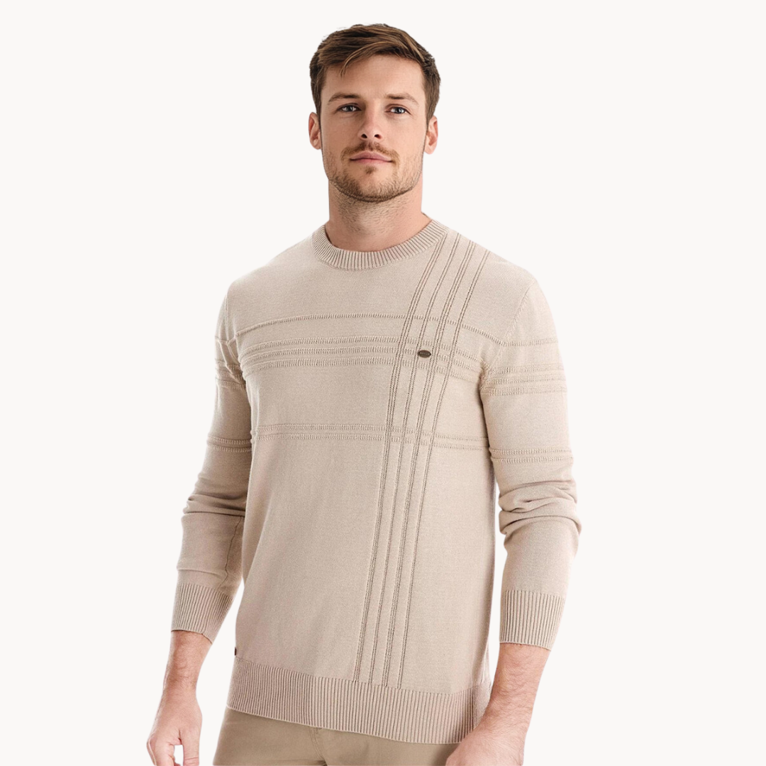 Ason | Check Sweater