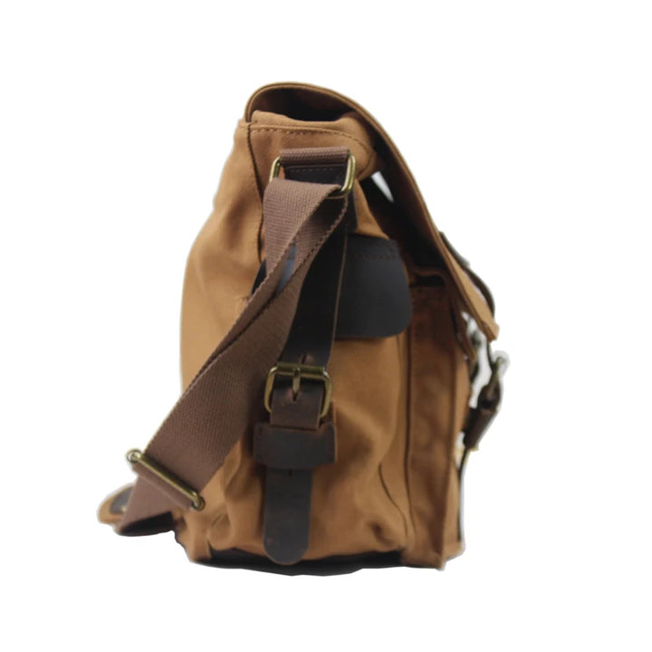 Vintage men  Messenger Bag Cotton Canvas