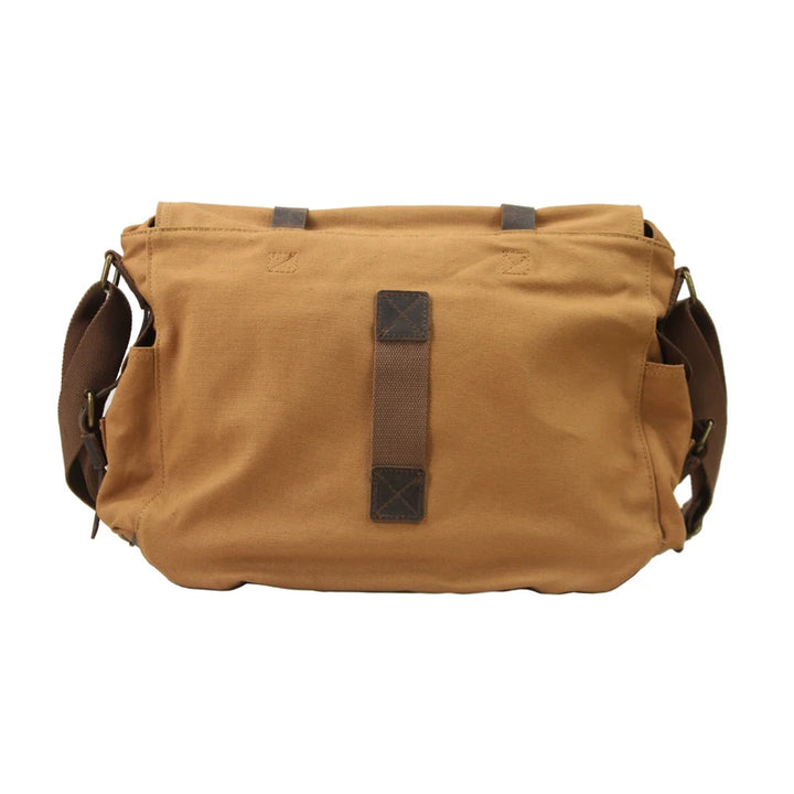 Vintage men  Messenger Bag Cotton Canvas