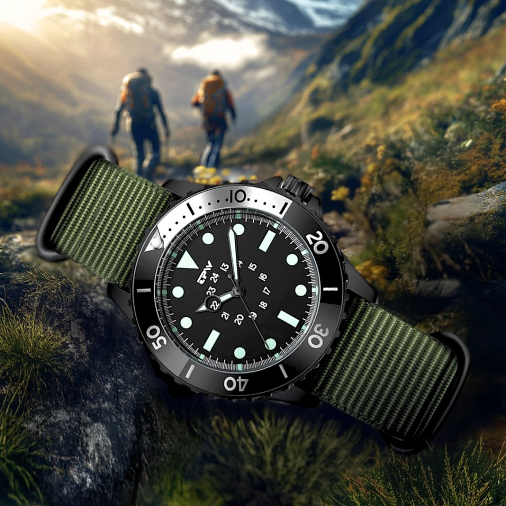Rugged Waterproof Field Watch