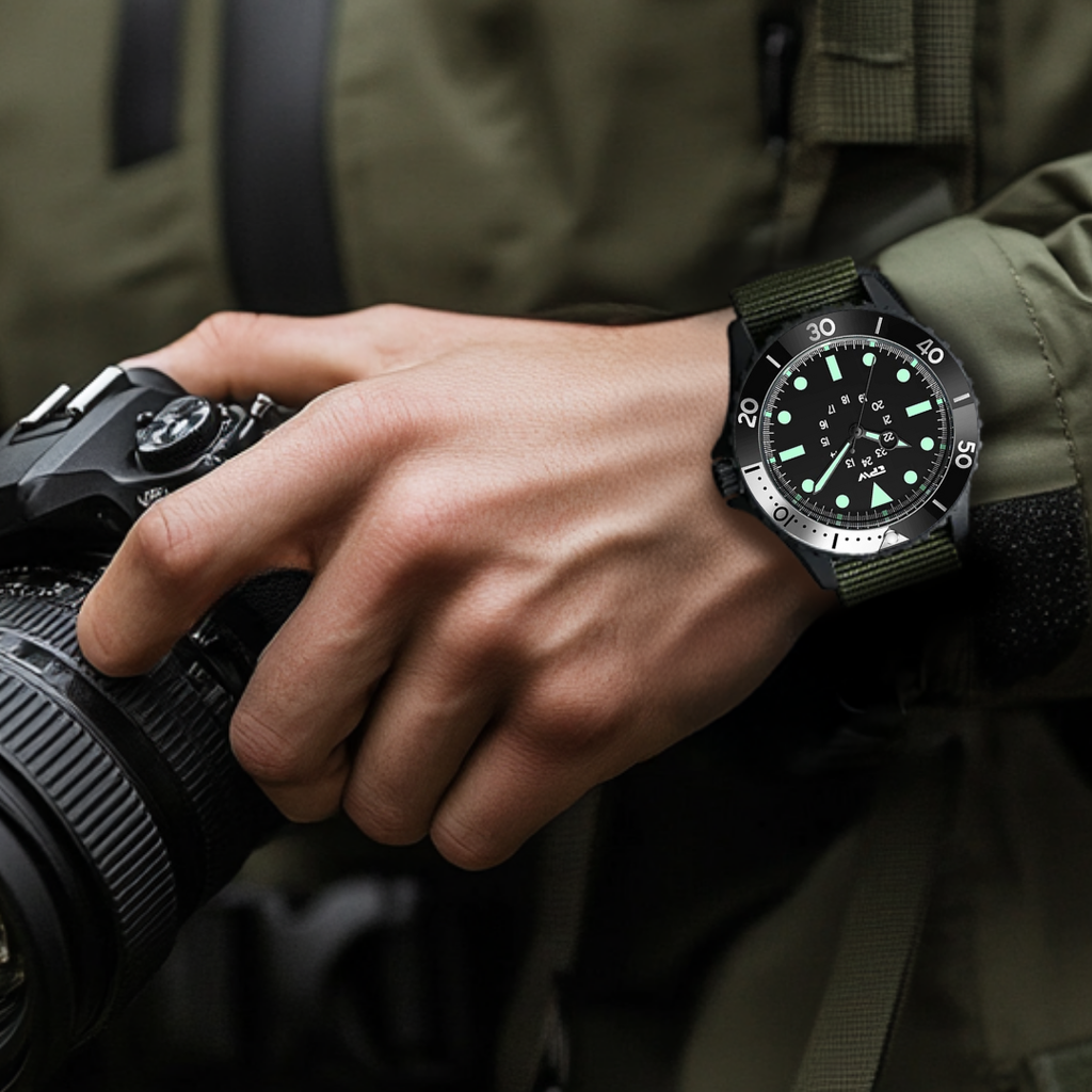 Rugged Waterproof Field Watch