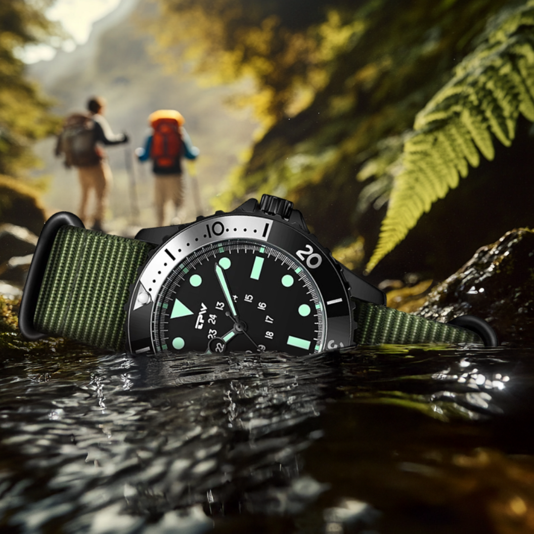Rugged Waterproof Field Watch