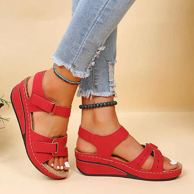 Loes| Open-toe Orthopedic Sandals