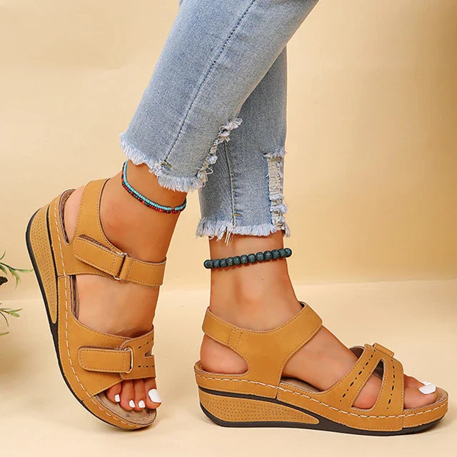 Loes| Open-toe Orthopedic Sandals