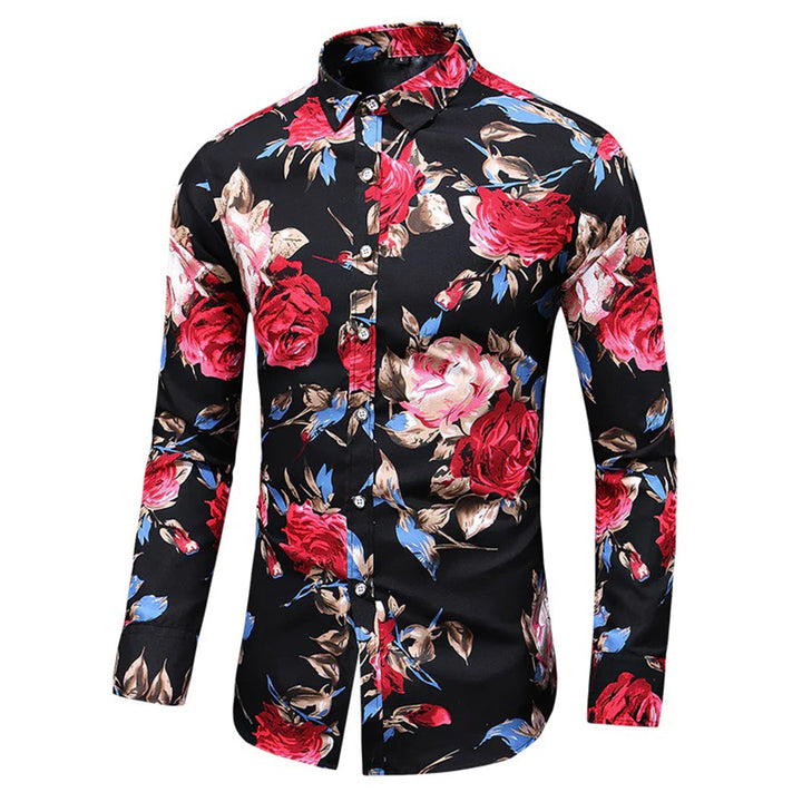 Henry | Shirt with Flowers