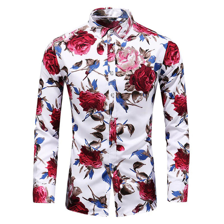 Henry | Shirt with Flowers