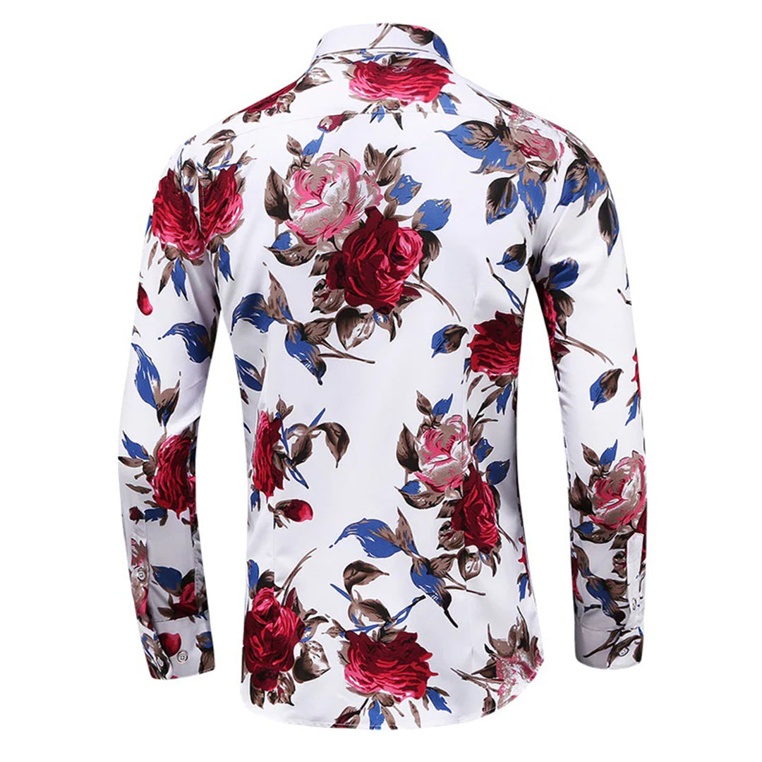 Henry | Shirt with Flowers