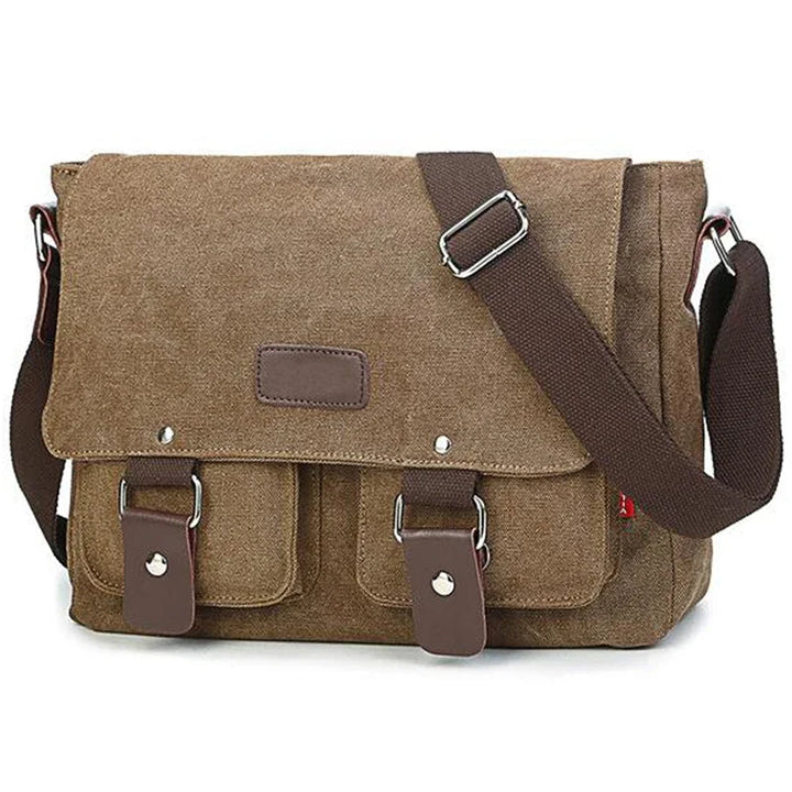 Vintage Canvas Men Casual Crossbody Bag