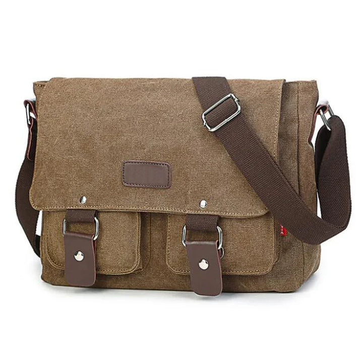 Vintage Canvas Men Casual Crossbody Bag