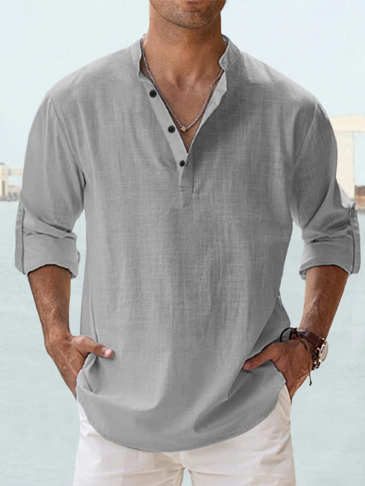 Givalli ™Casual Linen Overshirt